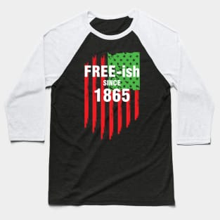 Freeish American Flag Baseball T-Shirt